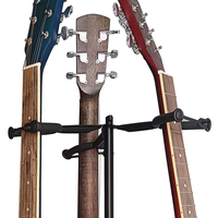 Single Stand Metal Three-Head Guitar Stand Universal String Instrument Accessories