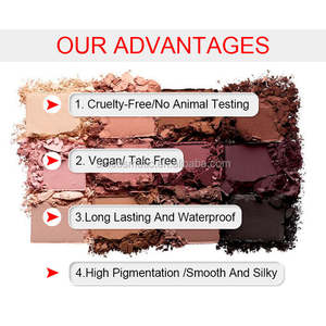 Venta a granel <span class=keywords><strong>de</strong></span> alto pigmento vegano personalizado paleta <span class=keywords><strong>de</strong></span> sombras <span class=keywords><strong>de</strong></span> ojos Etiqueta Privada maquillaje paleta <span class=keywords><strong>de</strong></span> sombras <span class=keywords><strong>de</strong></span> ojos proveedor - Product Image 5