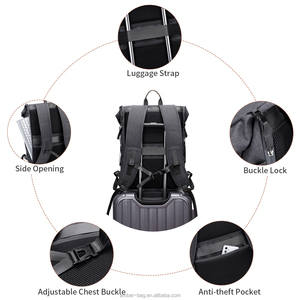 Mochilas escolares de gran capacidad, mochila superior, mochila informal para ordenador portátil de negocios, Mochila deportiva impermeable Oxford para oficina y escuela - Product Image 2