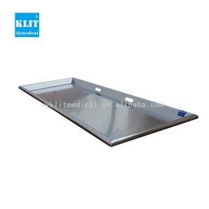 SUS304 נירוסטה גוף מגש <span class=keywords><strong>Morgue</strong></span> אחסון מתלה גוף אלונקה אחסון מדף - Product Image 5