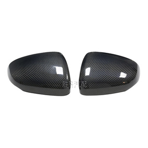 Boîtier de rétroviseur en fibre de carbone pour Mercedes Benz Classe A ClA W177 W178 2019 2020, rétroviseur sphérique chauffant, ensemble gauche et droit - Product Image 1