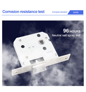 A55zl bền chống trộm chống cháy đánh giá Lỗ mộng khóa với chìa khóa cho bên ngoài lửa và khói cửa ra vào - Product Image 6