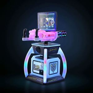 Kidsren's Rechargeable Gatling Gun Machine Commercial Square Scan Code Payment New Amusement Console Coin-Operated Games Console - Product Image 4