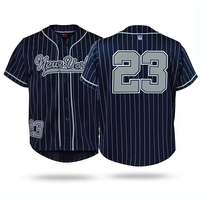 Maillot de baseball brodé original Mexique rouge Sublimation Blue Jays Chemises de baseball Logo cousu Numéro d'équipe personnalisé