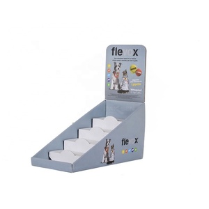 Custom Eco-Friendly Foldable Paper Cardboard Tiered Counter Display <b>Box</b> Promotional Solution for Pet Products - Product Image 4