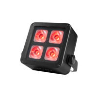 Nouveau 4 pièces 12W Haute luminosité 6 en 1 LED Alimenté par batterie et sans fil DMX Étanche PAR