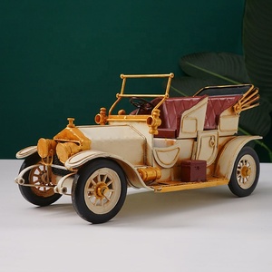 Vintage Retrò In Metallo Artigianato di Alta Qualità Fatti A Mano Modello di <span class=keywords><strong>Auto</strong></span> Per La Casa E L'ufficio Decorazione Diecast Modello di <span class=keywords><strong>Auto</strong></span> Veicoli Giocattolo - Product Image 5
