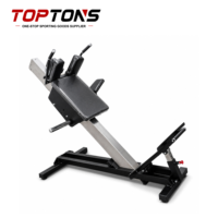 Équipement de musculation professionnel TOPTONS pour salle de sport, à charge libre, 45 kg °   Machine de musculation pour les jambes, presse à jambes pour la salle de sport à domicile