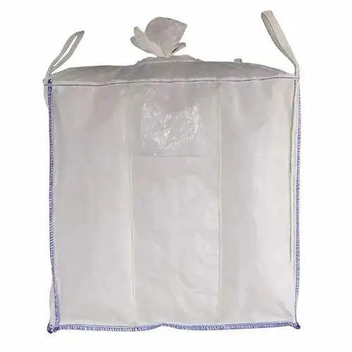 1000kg 1.5 tons flat bottom option container bag and top fill spout top option filling fibc bulk bag