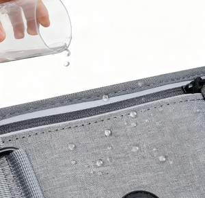 Riñonera deportiva multifuncional reflectante de nailon para correr y caminar con cuello de tracción para mascotas - Product Image 5