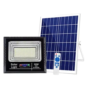 Hersteller Solar-Scheinwerfer für den Außenbereich 10 W 25 W 40 W 60 W 90 W 100 W 150 W 200 W 300 W 400 W Led-Solar-Flügellampe für Patio Warenlager Solarlichter für den Außenbereich