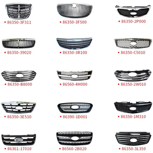 Couvercle de pare-chocs inférieur avant HUAXI Grille avant Offre Spéciale Grille avant 86350-H6010 Grille prix usine pour <span class=keywords><strong>ACCENT</strong></span> 2017 - Product Image 1