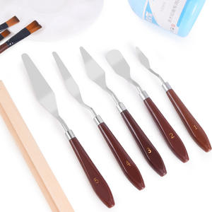 เกรียงปาดเค้ก,เกรียงปาดสแตนเลสสำหรับศิลปินผ้าใบสีน้ำมันการผสมสี - Product Image 3