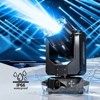 Projecteur laser RGBW étanche IP66, tête mobile, faisceau DMX512, lumière de discothèque, lumières de fête pour éclairage de scène extérieur et de mariage