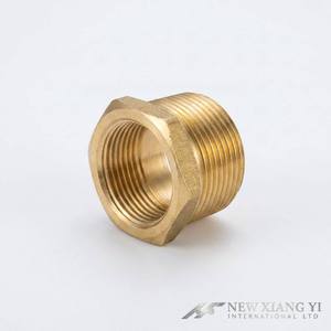 บูชลดขนาดหกเหลี่ยมเกลียวตัวผู้ตัวเมีย ขนาด 3/4"*3/8"  ข้อต่อทองเหลืองเกลียว  อุปกรณ์เรือสำหรับเรือยอชท์ ผลิตในไต้หวัน - Product Image 1