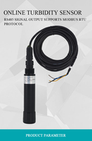 Transmisor de Turbidez de Alta Precisión Aice Tech, Resolución de 0.1NTU, 90 de Luz Dispersa, Antiinterferencias, IP68, para Agua Potable