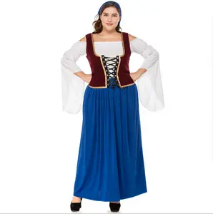 Spot Halloween Kostuum Volwassen Piraat Kostuum Piraat Cosplay Vet Bier Kostuum Plus Size Vrouwen Kleding