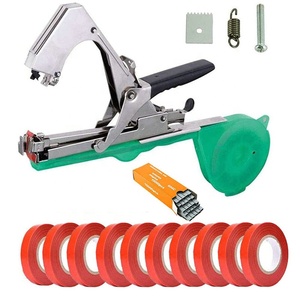 Máquina para atar plantas <span class=keywords><strong>de</strong></span> jardín, herramienta <span class=keywords><strong>de</strong></span> atado <span class=keywords><strong>de</strong></span> ramas con cinta, para plantas, viñas, uvas, frambuesas, tomates y verduras - Product Image 1