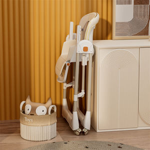 Cadeira Alta Ajustável 3 em 1 para Bebê, Cadeira de Jantar, Cadeira de Balanço Dobrável, Cadeira Luxuosa para Alimentação de Bebês - Product Image 5