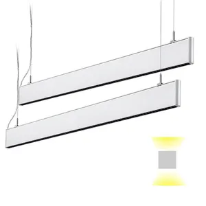 Slim Profile 22x85mm 1.2M LED Linear Light Indirect and Direct Lighting Luminaire for Restaurant,Hotel