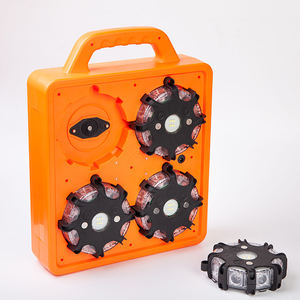 8 ламп, вращающаяся вспышка, предупредительный маячок безопасности дорожного движения, стробоскопический светильник, аварийный дорожный автомобиль, предупреждающие сигнальные огни, предупредительная лампа - Product Image 1