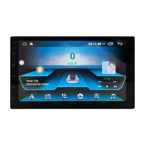 Androidカーマルチメディアプレーヤー2 Din GPS9インチWifiタッチスクリーンカーラジオVW/フォルクスワーゲン/POLO/PASSAT/ゴルフ用