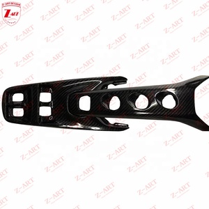 Z-ART Garniture intérieure en fibre de carbone pour Ferrari 488 GTB Spyder 2015-2019, couvre-tableau de bord en fibre de carbone, pièces de style intérieur - Product Image 3
