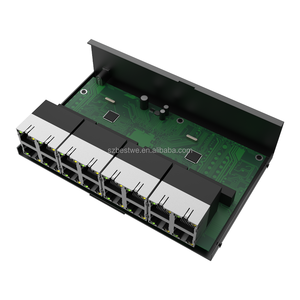 Factory Direct 100Mbps 16-Port Ethernet Network <b>Switch</b> Unmanaged Desktop <b>Switch</b> with QoS Iron <b>Case</b> Gigabit <b>Switch</b> - Product Image 3