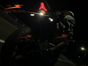 SNOR ZX25R ZX6R ZX10R feu stop LED feu arrière personnalisé pour <span class=keywords><strong>KAWASAKI</strong></span> NINJA Z1000 <span class=keywords><strong>Z400</strong></span> 2016 2020 2021 <span class=keywords><strong>2022</strong></span> - Product Image 6
