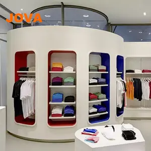 Abbigliamento dispositivo di visualizzazione panno showroom di design d'interni