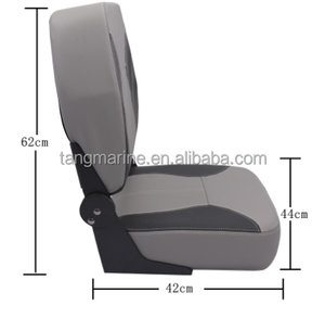 Ferramenta marina pieghevole sedile barca per capitani per barche prodotte da una rinomata azienda - Product Image 3