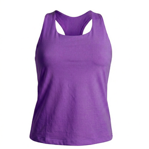 Camiseta sin mangas acanalada para hombre de talla grande, estilo racerback, para uso diario informal - Product Image 1