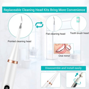 Cepillo de dientes eléctrico de alta frecuencia con limpiador sónico de dientes, removedor de sarro y manchas, escalador Dental para eliminación de cálculo - Product Image 3