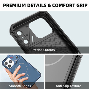 เคสโทรศัพท์มือถือแบบแม่เหล็กด้าน รุ่นใหม่ สำหรับ iPhone 17 16 15 Pro Max ป้องกันการกระแทก ฝาหลังแบบแม่เหล็ก - Product Image 6