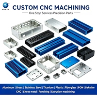 Carcasa de Aleación de Aluminio 6063 para Router de Computadora, Mecanizado CNC de Precisión, Piezas de Aluminio Mecanizadas por CNC