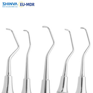 SHINVA Gracey <span class=keywords><strong>Curette</strong></span> Dental <span class=keywords><strong>Curette</strong></span> Instruments Instrumentos de cirugía Periodontal - Product Image 2