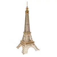 Grote Parijs Eiffeltoren 3d Houten Puzzel En Bois 3d Tour Eiffel