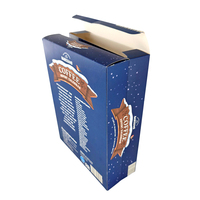 Calendrier de l'Avent de Luxe en Forme de Livre, 24 Jours, Recyclable, Impression Personnalisée, Gaufrage, Boîte Cadeau de Compte à Rebours de Noël pour le Café - Vente Flash