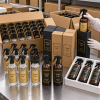 Diffuseur d'ambiance moderne personnalisé de 500 ml avec flacon d'huile et logo personnalisé pour la maison, l'hôtel, le bureau