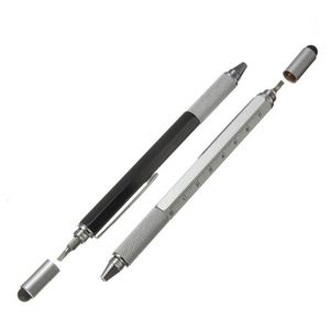 Best Selling Metal 6-in-1 Multi-Function Ballpoint Pen with 1.0mm Tip Customizable Colors & Logos Novelty <b>Gift</b> - Product Image 1