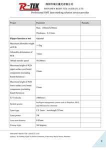 Système de marquage de codes-barres PCB laser en ligne ultraviolet avec pompe à moteur PLC Garantie 1 an M6-U - Product Image 4
