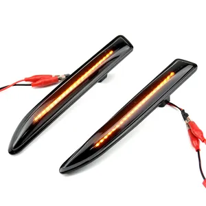 Feu de position latéral à LED dynamique fumé ambre clignotant clignotant pour Ford Mondeo Mk4 berline à hayon (BA7) 2007-2015