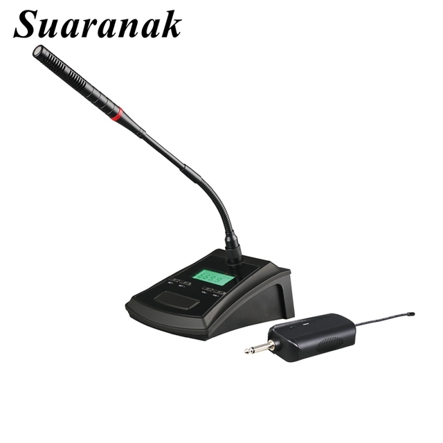 X-H01 Conference Microphone System UHF Professional Portable Gooseneck Wireless Microphone From Singing Meeeting Speeching