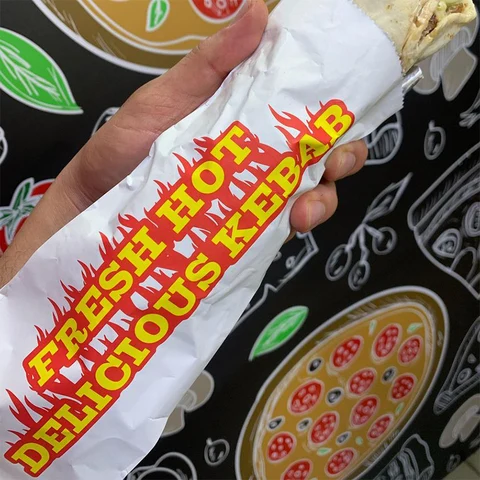 wax paper sandwich bags food service white bag