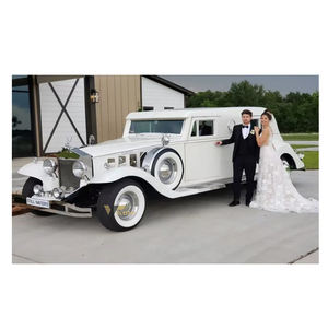 Voiture de <span class=keywords><strong>limousine</strong></span> rétro pour la royauté, voiture classique antique pour le président, voiture rétro - Product Image 5