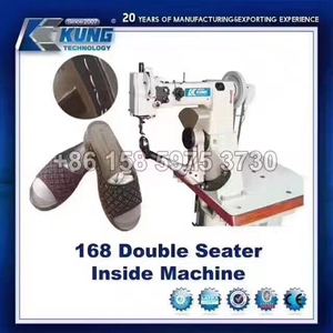Machine à coudre pour semelles de sandales KK-168, double fil, pour la couture des bords de chaussures - Product Image 3