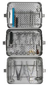 CE 39 buah <span class=keywords><strong>Set</strong></span> instrumen dasar hewan umum, Kit bedah umum pengurang tulang forsep alat bedah medis dokter hewan ortopedi - Product Image 4