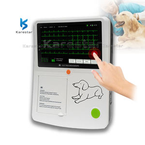 デジタル獣医<span class=keywords><strong>ECG</strong></span>マシン高解像度3チャンネル機器 - Product Image 1