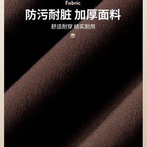 Customized Apron Polyester Solid Color Waterproof Restaurant Bar Uniform For Women Men Adults - Product Image 5