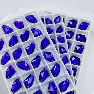 Rivoli Cosmic Horse Eye - Piedras de Cristal Planas para Coser al por Mayor, Cuentas de Cristal para Prendas, Zapatos y Accesorios de Costura DIY - Product Image 4